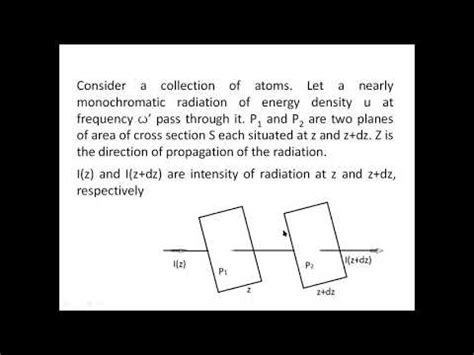 Lasers Lecture Light Amplification Process Youtube