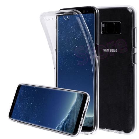 Funda Doble De Gel Silicona Transparente Para Samsung Galaxy S8 Plus