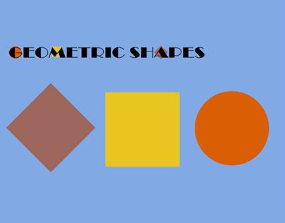 geometric animation projects   logos illustrations