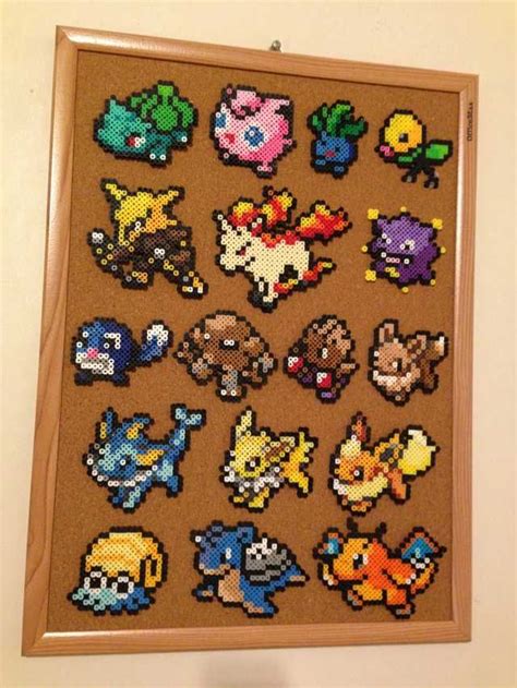 My Progress On The 1st 151 Pokemon Pokemon Bead Hama Beads Design Perler Bead Art