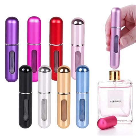 Refillable Mini Perfume Bottle Portable Cosmetic Bottle Spray Bottle