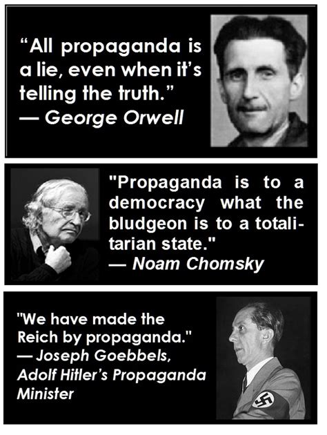 George Orwell Propaganda Quotes Quotesgram