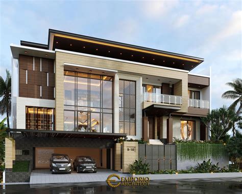 Desain Rumah Modern 3 5 Lantai Bapak V Di Jakarta Timur