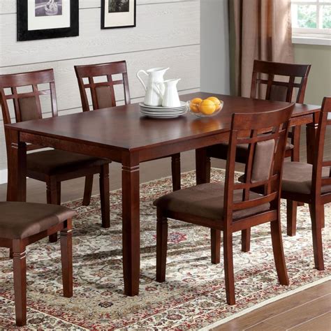 Dark Cherry Dining Room Set Clarity Photographs