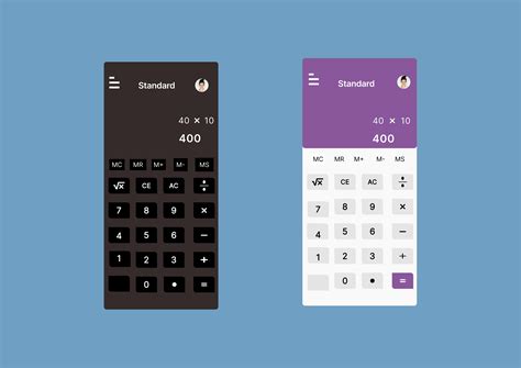 A Standard Calculator on Behance