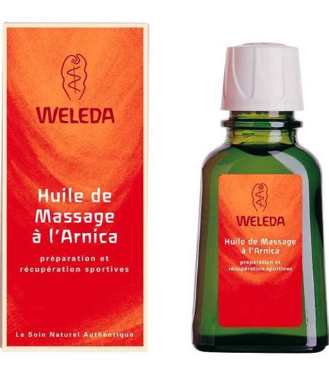 Weleda Huile de Massage à l Arnica 50 ml pas cher chez monClubBeauté