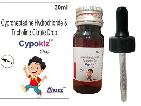 Cyproheptadine Hcl Tricholine Citrate Drop For Clinical Packaging