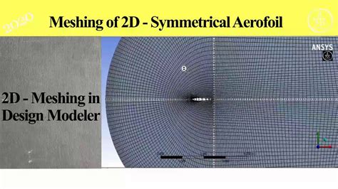 Symmetric Aerofoil Meshing In Ansys Workbench Youtube