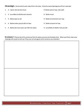 Sunflower - Movie Talk by MadameSay | Teachers Pay Teachers 