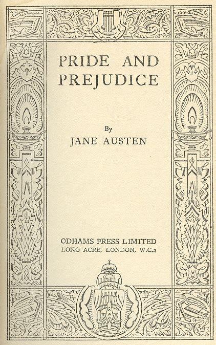 pride_and_prejudice 1st edition | A Pilgrim in Narnia