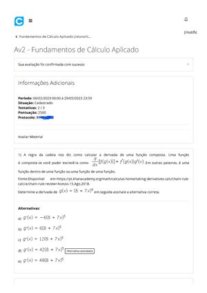 Av Fundamentos De C Lculo Aplicado Fundamentos De C Lculo Aplicado