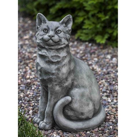 Mimi Cat Cast Stone Garden Statue