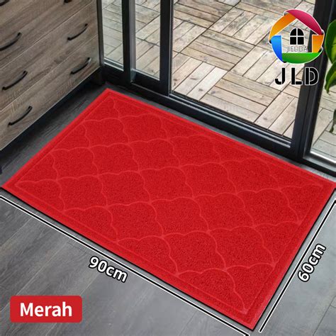 Jual JieLiDa Keset Karpet Anti Slip PVC Mie Bihun 60x90cm Keset Motif