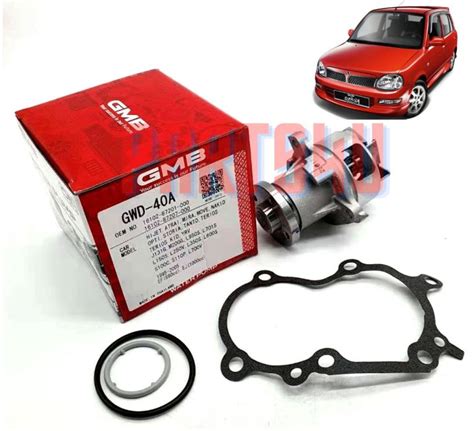 GMB GWD 40A PERODUA KELISA KENARI VIVA 1 0L MYVI 1 0L WATER PUMP