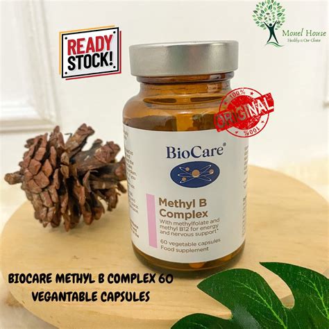 Jual [ready Stock] Biocare Methyl B Complex 60 Vegantable Capsules Shopee Indonesia