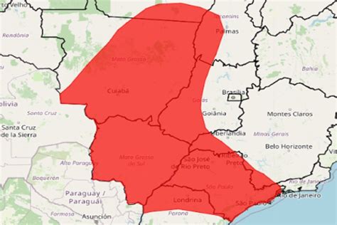 Inmet Emite Alerta Vermelho Por Causa Da Onda De Calor No Paran E Oito