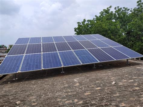 Mounting Structure Off Grid Roof Top Solar Power Plant For Commercial