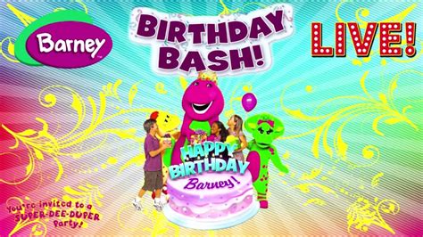 Barney I Love You Birthday Bash Re Modernized YouTube