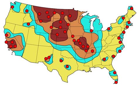 U.S. Nuclear Target Map! Find Out Who Lives in the Zones. - Die Hard ...