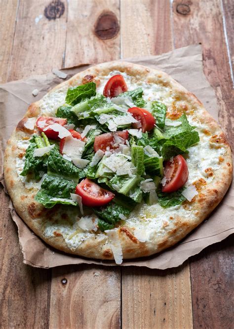 Caesar Salad Pizza - Modern Crumb