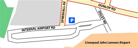 Liverpool Airport Car Park Map