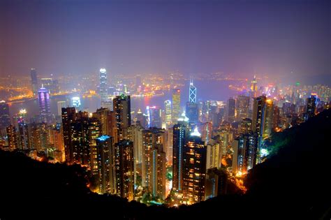 Hong Kong Night View Wallpapers - Top Free Hong Kong Night View