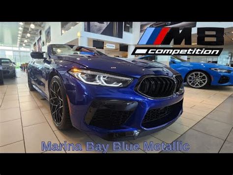 NEW ARRIVAL 2023 BMW M8 Competition Cabriolet Marina Bay Blue Metallic