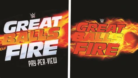 WWE Change Great Balls Of Fire Logo Yet Again