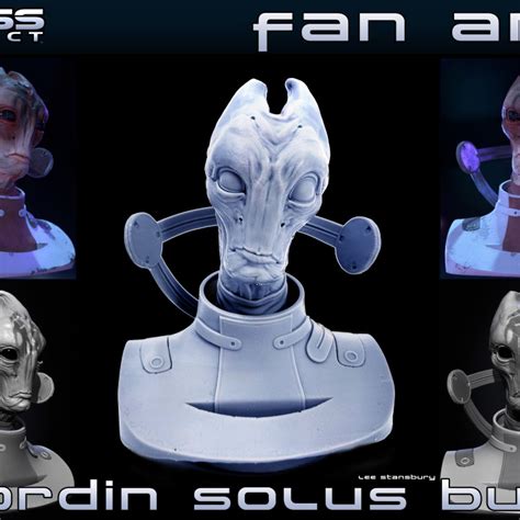 3D Printable Mordin Solus (Mass Effect Fan Art) by Mini Monster Mayhem