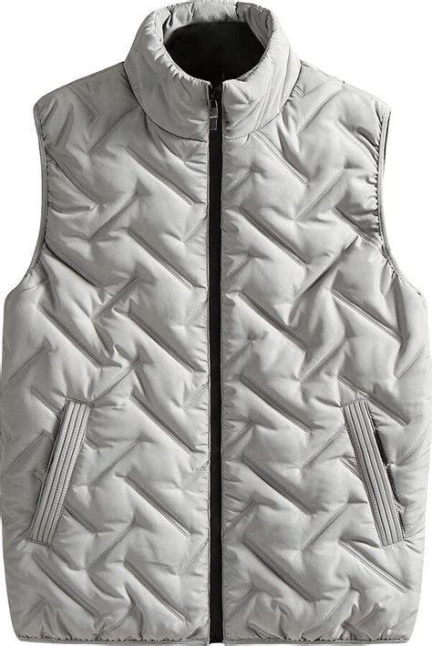 Feoya Mens Outdoor Quilted Gilet Lightweight Coat Body Warmer Casual