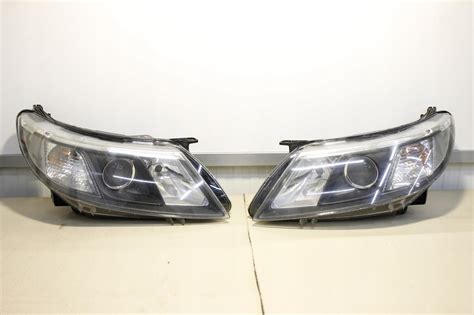 Reflektor lampy przód kpl prawa lewa Saab 9 3 II lift lampa soczewki