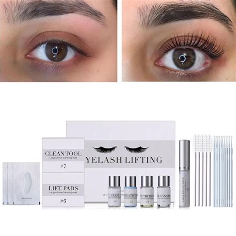 Eyelash Perming Kit Lash Lifting Curling Set Pads Cilia Lift Perm Rod