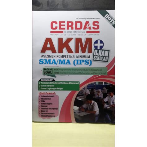 Jual Buku Cerdas Akm Plus Us Sma Ma Ips Shopee Indonesia