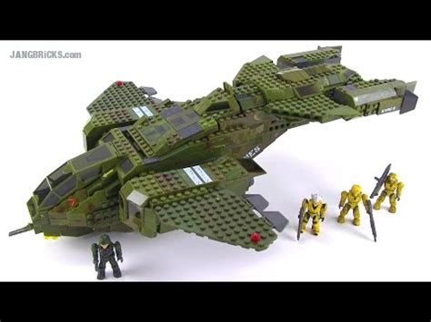 Mega Bloks Halo 96824 UNSC Pelican Dropship 2010 Version Reviewed