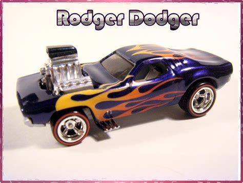 Custom Hot wheels Rodger Dodger - Dads Custom Creations and Airbrush