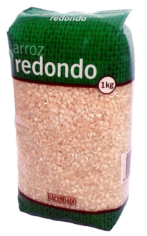 Hacendado Arroz Redondo Paquete Kg