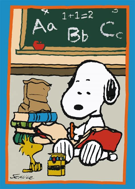 Snoopy Back to School Wallpaper - WallpaperSafari