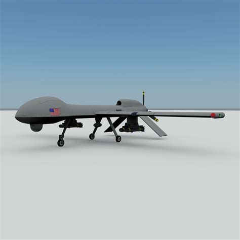 Predator Drone 3D Model $15 - .3ds .dae .fbx .max .obj - Free3D