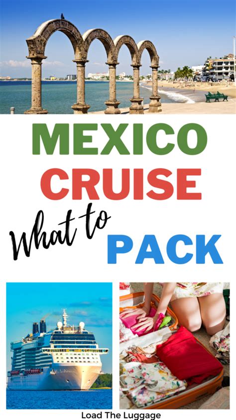 What To Pack For A Cruise To Mexico Load The Luggage Disney