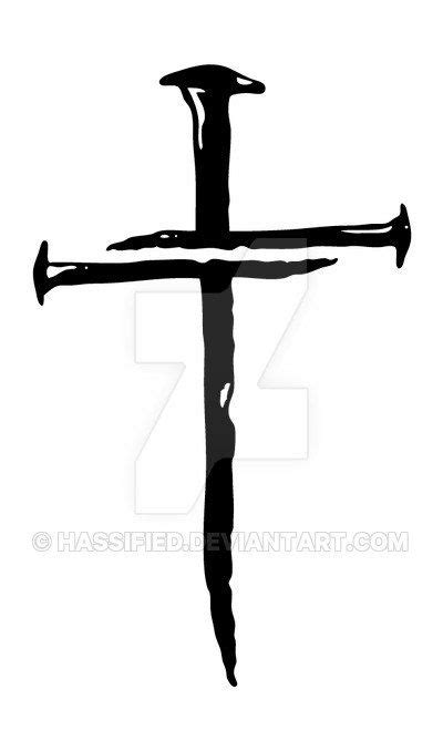 Three Nails Cross Svg Cut File Faith Jesus Crucifix Christian Etsy