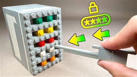 How To Make A Lego Combination Safe Youtube