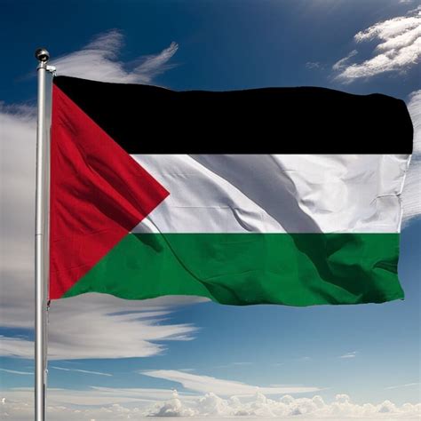 Palestine Flag Large Palestinian Middle East 5x3 FT Free Gaza Support ...