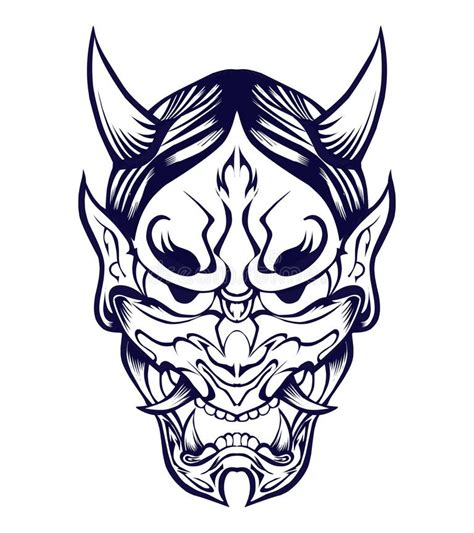 Hannya Mask Stock Illustrations 237 Hannya Mask Stock Illustrations