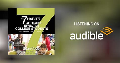 The 7 Habits Of Highly Effective College Students Audiobook Free With