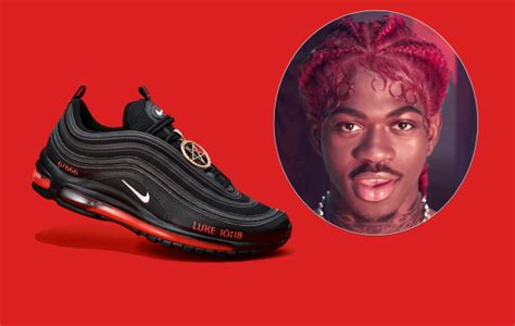 Lil Nas X New Nike SATAN SNEAKERS; 666 Pairs; Real Human Blood!! - MTO News