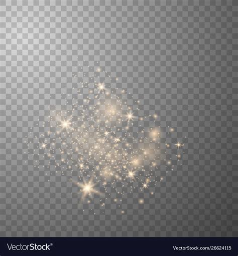 Sparks Glitter Special Light Effect Royalty Free Vector