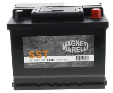 Foto Autobaterie Magneti Marelli SST60R 12V 60Ah 640A Zbozi Cz