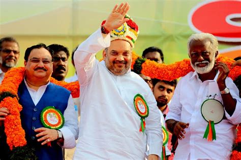 BJP National President, Shri Amit Shah addressing public meeting at ...