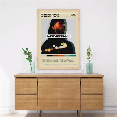 Partynextdoor Partynextdoor Album Poster / Album Cover - Etsy