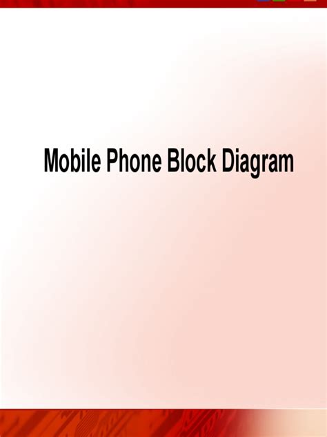 Mobile Phone Block Diagram Pdf